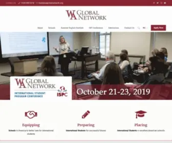 Waglobalnetwork.org(Wheaton Academy Global Network) Screenshot