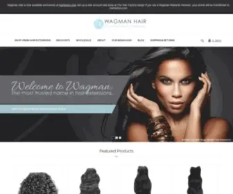 Wagmanhair.com(Wagman Hair) Screenshot