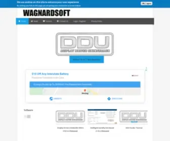 Wagnardmobile.com(Wagnardsoft: Computer PC Software tools. Home of Display Driver Uninstaller (DDU)) Screenshot