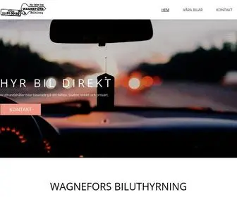 Wagnefors.se(Wagnefors Biluthyrning) Screenshot