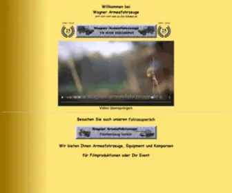 Wagner-Armeefahrzeuge.de(Wagner Armeefahrzeuge) Screenshot