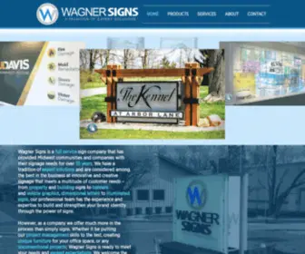 Wagner-Signs.com(Custom Signs Indianapolis) Screenshot