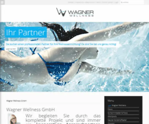Wagner-Wellness-GMBH.de(Schwimmbadbau Wagner Wellness GmbH) Screenshot