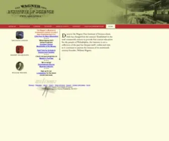 Wagnerfreeinstitute.org(The Wagner Free Institute of Science of Philadelphia) Screenshot