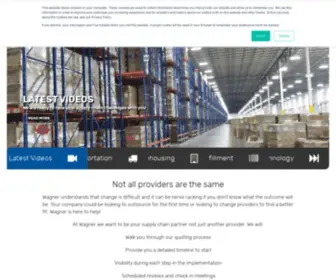 Wagnerlogistics.com(Wagner Logistics) Screenshot