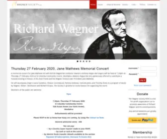 Wagner.org.au(Wagner) Screenshot