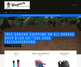 Wagnersluggageandgifts.com(Wagner's Fine Luggage and Gifts) Screenshot