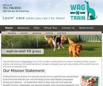 Wagntrain.net(Training and Daycare in Grand Forks North Dakota) Screenshot