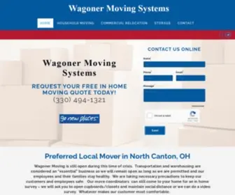 Wagonermoving.com(Wagoner Moving Systems) Screenshot