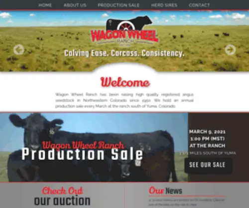 Wagonwheel-Ranch.com(Wagon Wheel Ranch) Screenshot