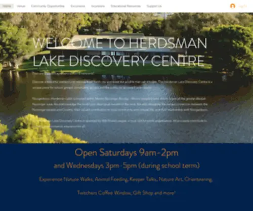 Wagouldleague.com.au(Herdsman Lake Discovery Centre) Screenshot
