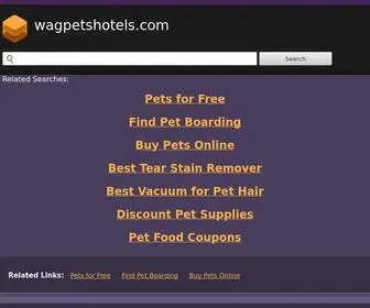 Wagpetshotels.com(wagpetshotels) Screenshot