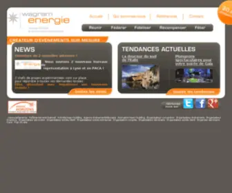 Wagram-Energie.com(Activité team building) Screenshot