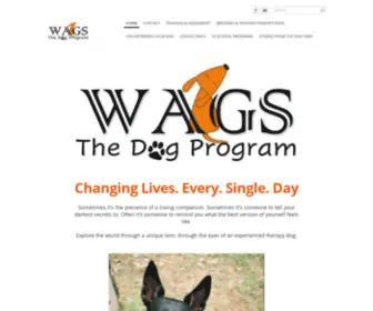 Wagsthedog.org(WAGS The Dog) Screenshot