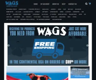 Wagsupply.com(Wholesale Pet Grooming Supplier) Screenshot