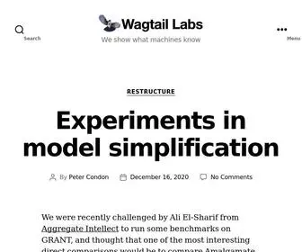 Wagtaillabs.com(We show what machines know) Screenshot