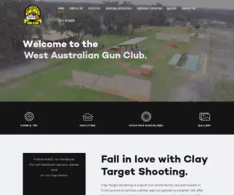 Wagunclub.com.au(West Australian Gun Club) Screenshot