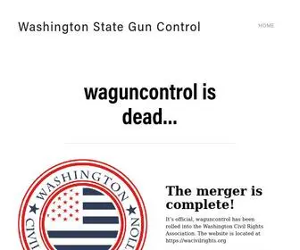 Waguncontrol.org(The 2020 legislative session) Screenshot