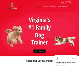 Wagurtaildogtraining.com(Wag Ur Tail Dog Training) Screenshot