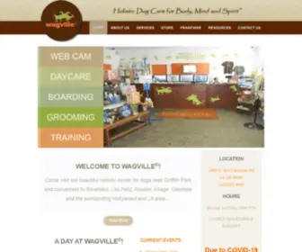 WagVille.com(Dog Daycare Los Angeles) Screenshot