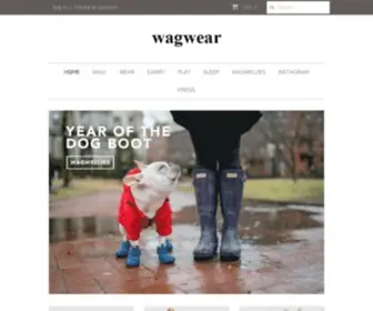 Wagwear.com(Fashion &amp; Style for the Design) Screenshot