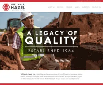 Wahazel.com(A Legacy of Quality est) Screenshot