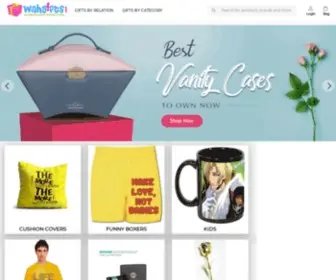 Wahgifts.com(Buy gifts online) Screenshot