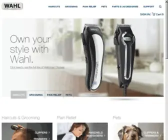 Wahl-Store.com(Wahl) Screenshot