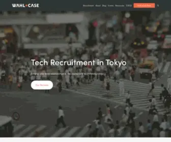 Wahlandcase.com(Experience The Umami Of Work) Screenshot