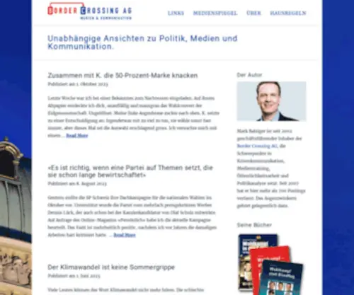 Wahlkampfblog.ch(Unabhängige) Screenshot