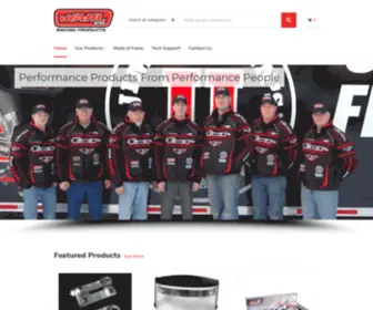 Wahlracing.com(Performance Products for Performance People) Screenshot