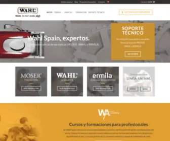 Wahlspain.es(Wahl Spain) Screenshot