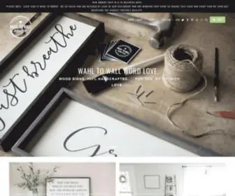 Wahltowallwordlove.com(Wahltowallwordlove) Screenshot