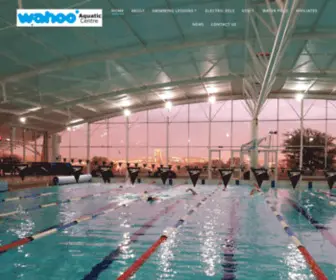 Wahoo.co.za(Wahoo Aquatic Centre) Screenshot