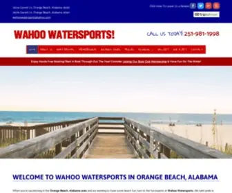 Wahoowatersports.com(Wahoo Watersports) Screenshot