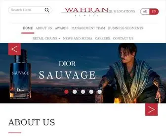 Wahrantrading.com(Wahran) Screenshot