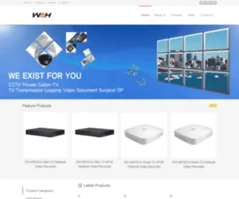 Wahsecu.com(Wholesale IP Cameras) Screenshot