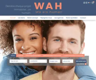 Wahuman.com(Réseau) Screenshot