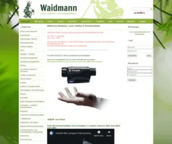 Waidmann-Shop.com(En hondenartikelen) Screenshot