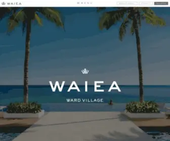 Waieawardvillage.com(Waiea Ward Village) Screenshot