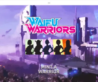 Waifuwarriors.com(WAIFU WARRIORS) Screenshot