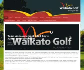 Waikatogolf.co.nz(Waikato Golf) Screenshot