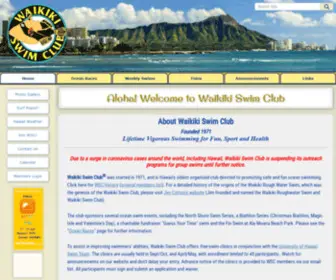 Waikikiswimclub.org(Waikikiswimclub) Screenshot