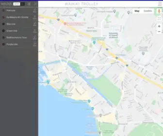 Waikikitrolleygps.com(Ride Systems Live Tracker) Screenshot