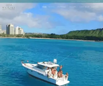 Waikikiyachtcharters.com(Waikiki Yacht Charters) Screenshot