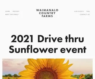 Waimanalocountryfarms.com(Waimanalo Country Farms) Screenshot