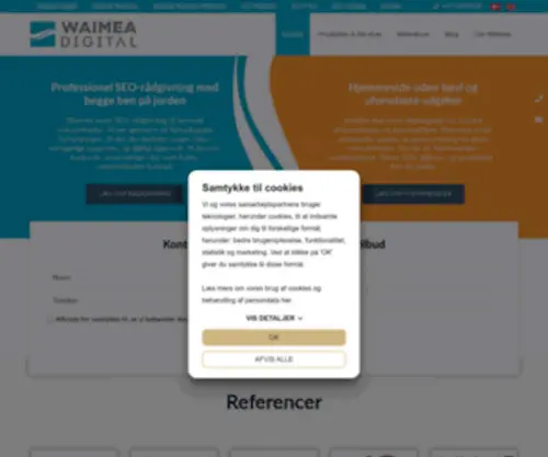 Waimea.co.uk(Waimea) Screenshot