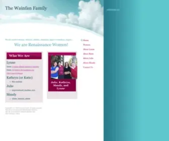 Wainfan.com(The Wainfan Family) Screenshot