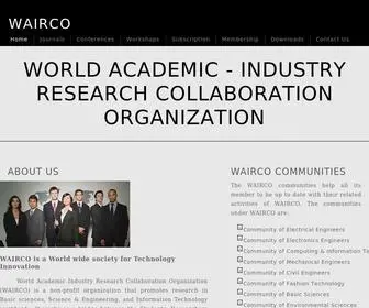 Wairco.org(WAIRCO Website) Screenshot