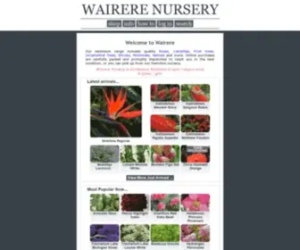 Wairere.nz(Wairere Nursery) Screenshot